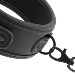 Fetish Submissive - Collier Chaîne Doublure En Noprène